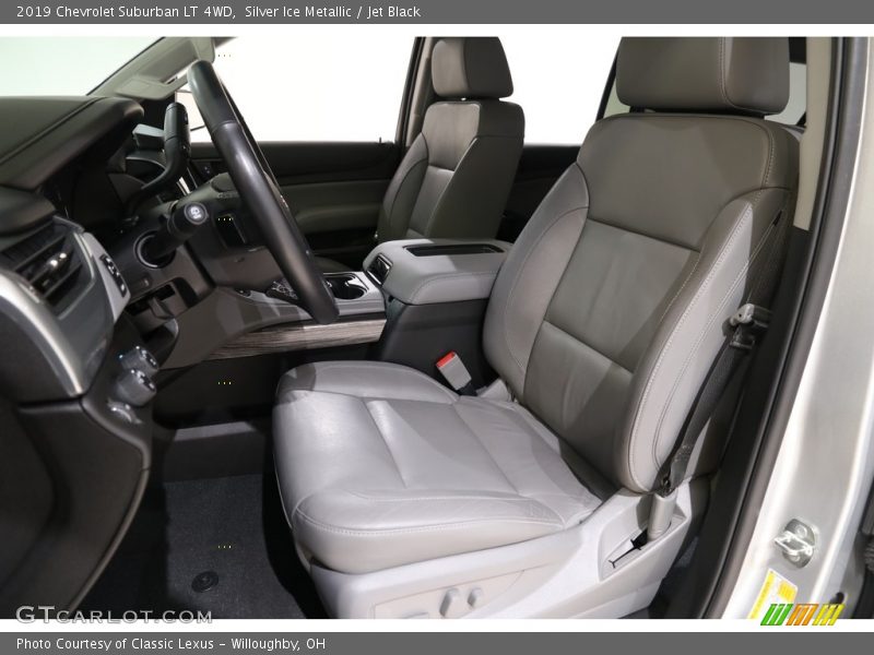 Silver Ice Metallic / Jet Black 2019 Chevrolet Suburban LT 4WD