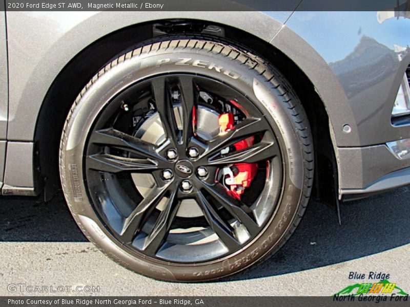 Magnetic Metallic / Ebony 2020 Ford Edge ST AWD