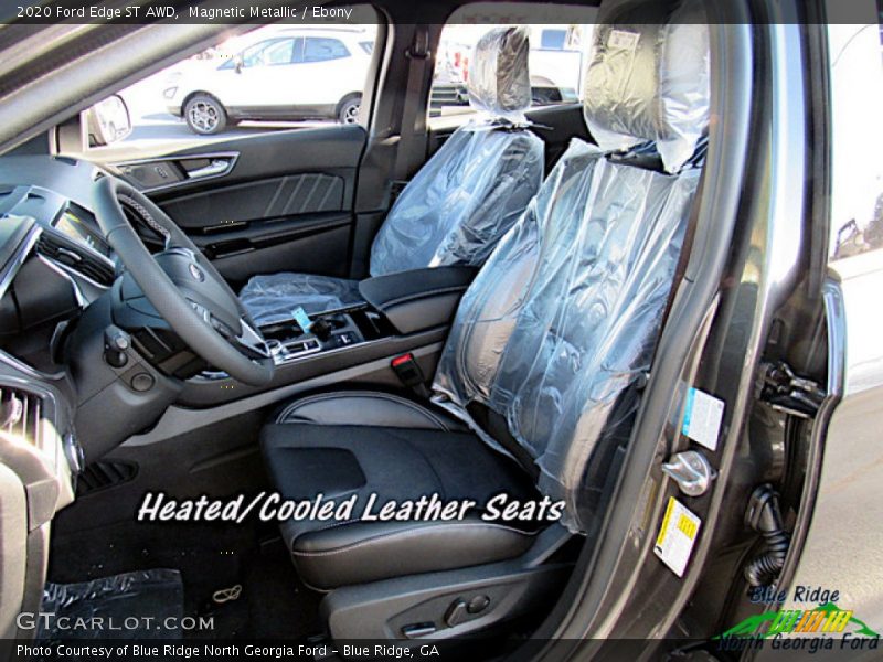 Magnetic Metallic / Ebony 2020 Ford Edge ST AWD