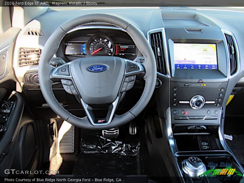 Magnetic Metallic / Ebony 2020 Ford Edge ST AWD