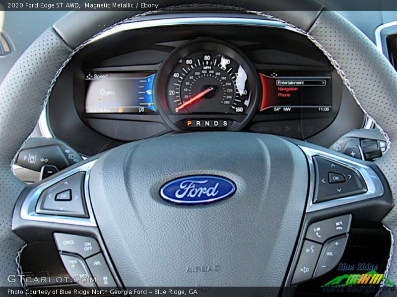 Magnetic Metallic / Ebony 2020 Ford Edge ST AWD