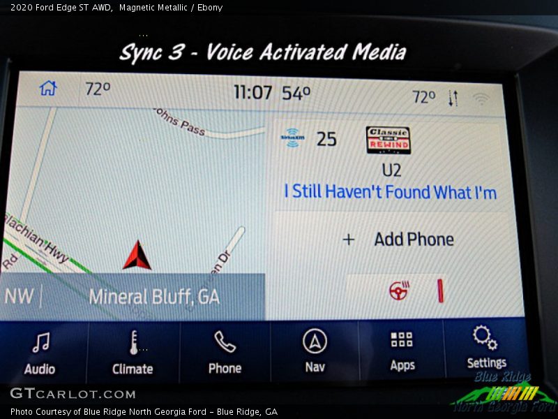 Magnetic Metallic / Ebony 2020 Ford Edge ST AWD