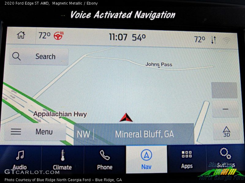 Magnetic Metallic / Ebony 2020 Ford Edge ST AWD