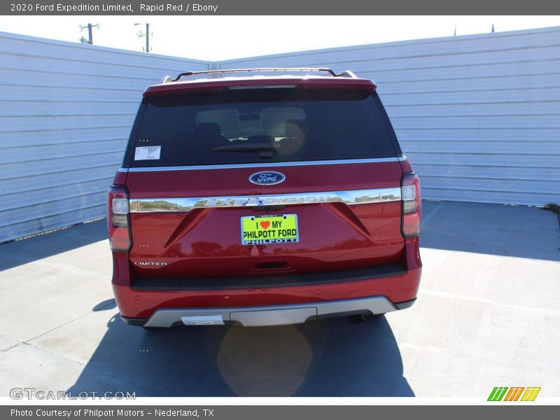 Rapid Red / Ebony 2020 Ford Expedition Limited