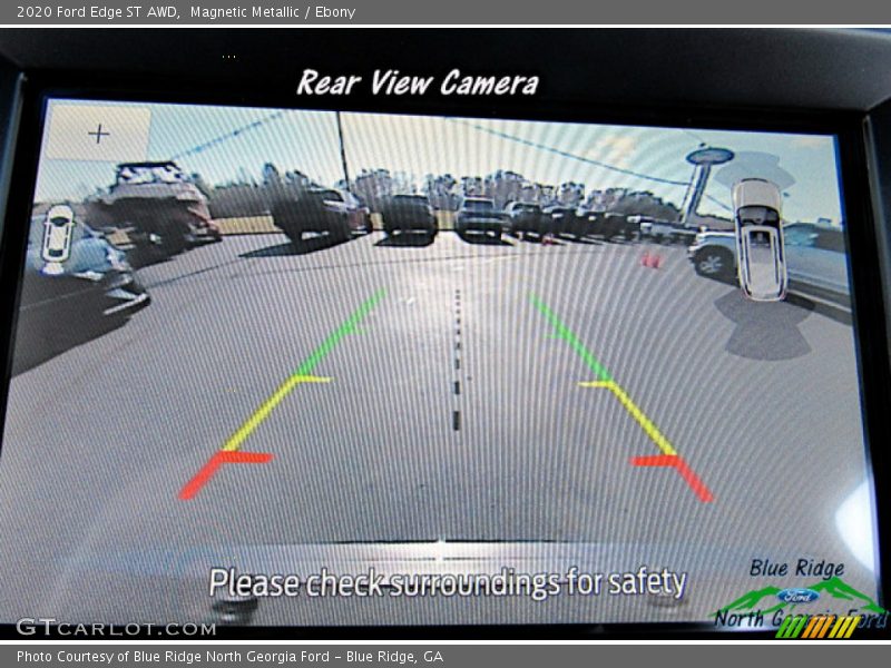 Magnetic Metallic / Ebony 2020 Ford Edge ST AWD