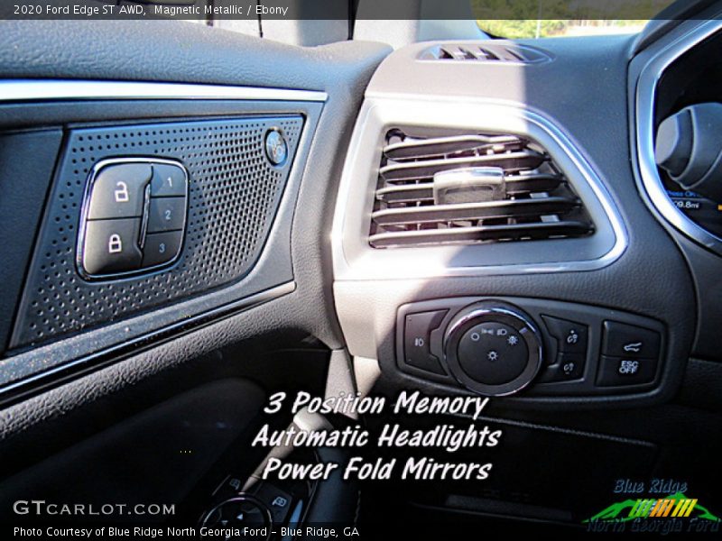 Magnetic Metallic / Ebony 2020 Ford Edge ST AWD
