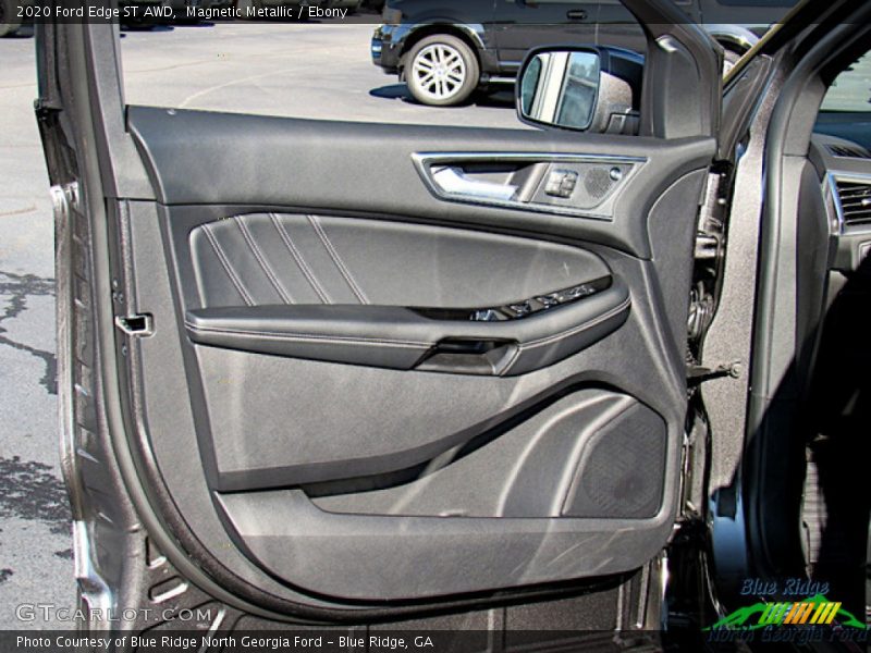Magnetic Metallic / Ebony 2020 Ford Edge ST AWD
