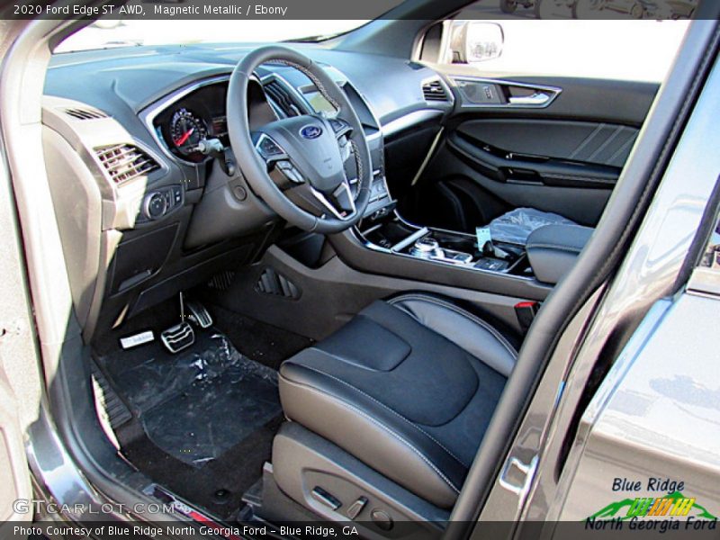 Magnetic Metallic / Ebony 2020 Ford Edge ST AWD