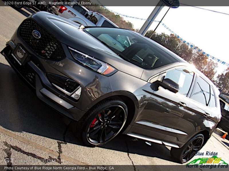 Magnetic Metallic / Ebony 2020 Ford Edge ST AWD