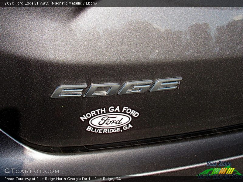 Magnetic Metallic / Ebony 2020 Ford Edge ST AWD