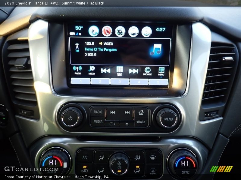Summit White / Jet Black 2020 Chevrolet Tahoe LT 4WD