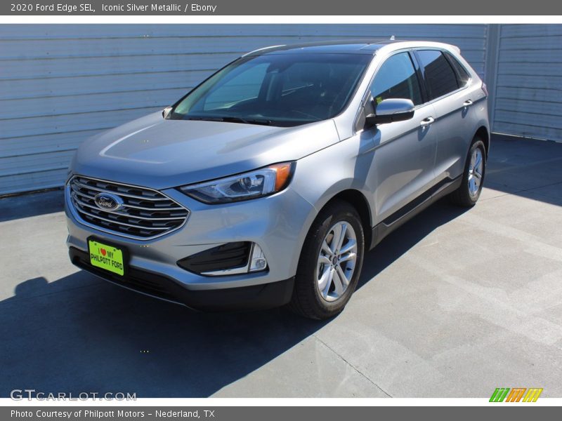 Iconic Silver Metallic / Ebony 2020 Ford Edge SEL