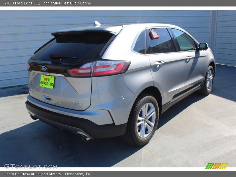 Iconic Silver Metallic / Ebony 2020 Ford Edge SEL