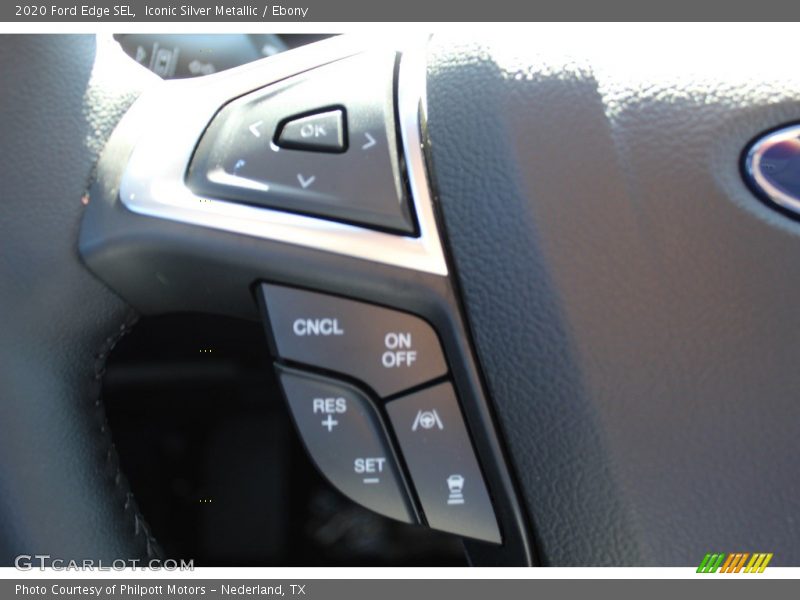 Iconic Silver Metallic / Ebony 2020 Ford Edge SEL