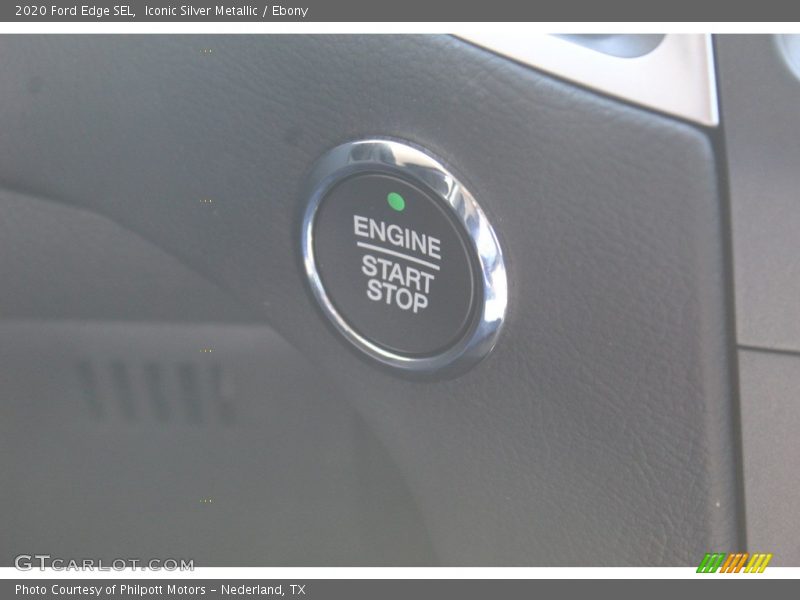 Iconic Silver Metallic / Ebony 2020 Ford Edge SEL