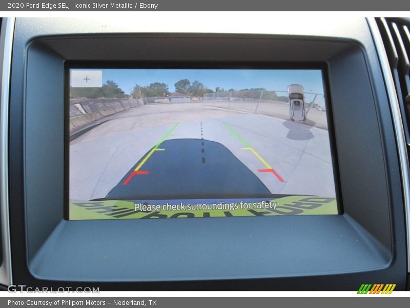 Iconic Silver Metallic / Ebony 2020 Ford Edge SEL