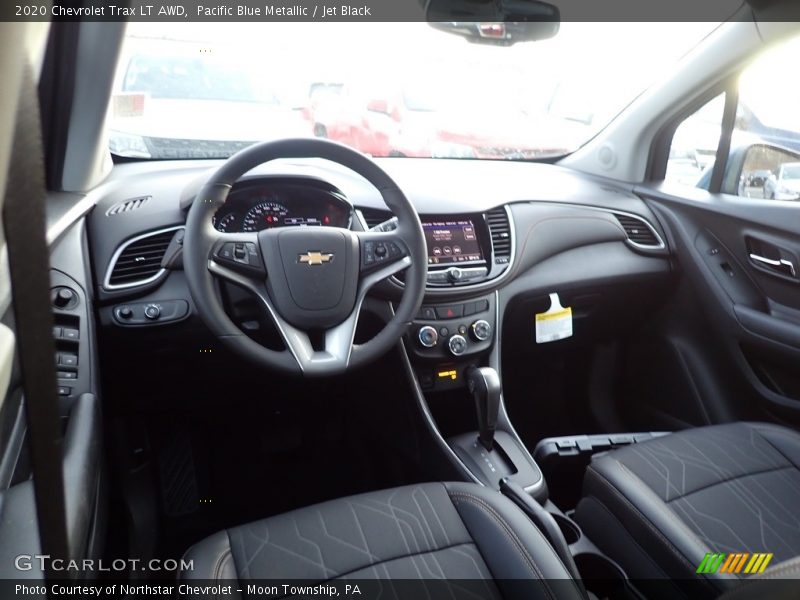 Pacific Blue Metallic / Jet Black 2020 Chevrolet Trax LT AWD