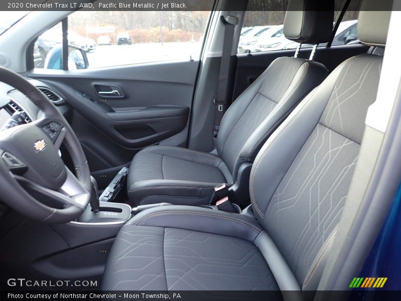 Pacific Blue Metallic / Jet Black 2020 Chevrolet Trax LT AWD