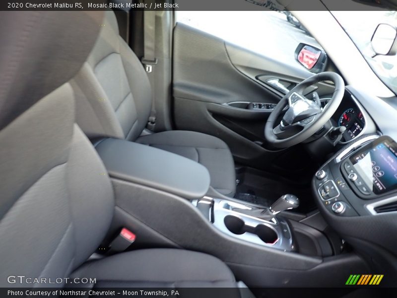 Mosaic Black Metallic / Jet Black 2020 Chevrolet Malibu RS