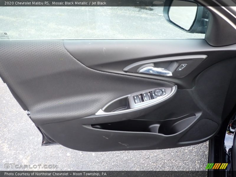 Mosaic Black Metallic / Jet Black 2020 Chevrolet Malibu RS