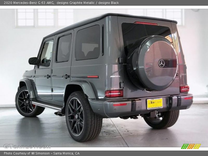 designo Graphite Metallic / designo Black 2020 Mercedes-Benz G 63 AMG