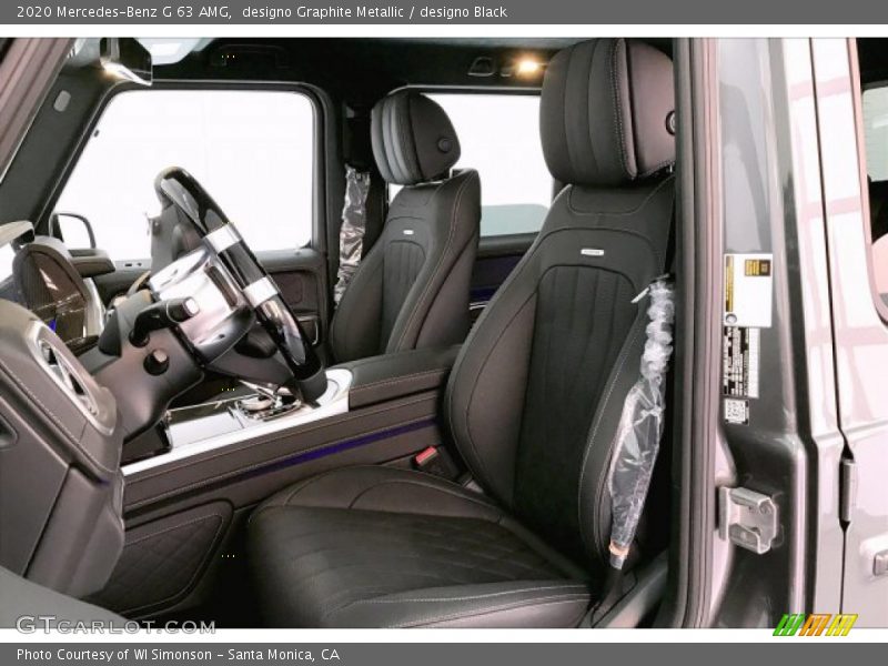  2020 G 63 AMG designo Black Interior