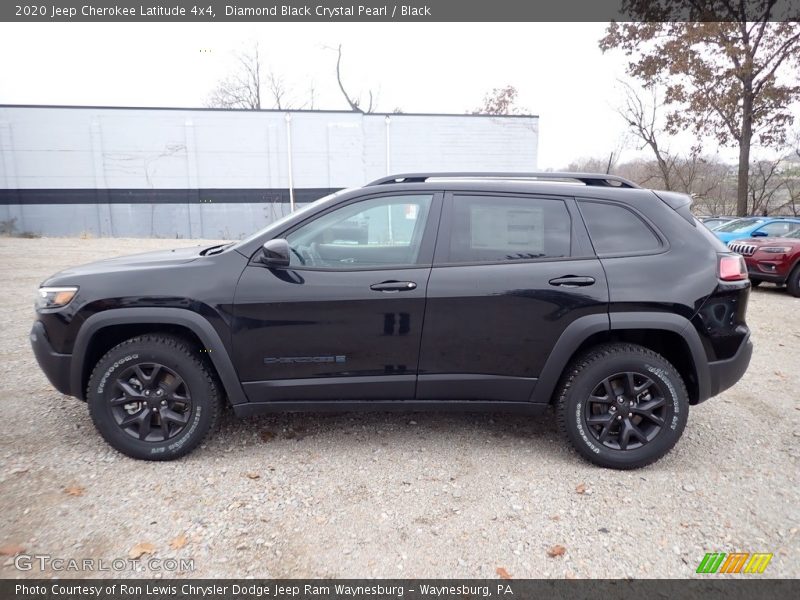  2020 Cherokee Latitude 4x4 Diamond Black Crystal Pearl