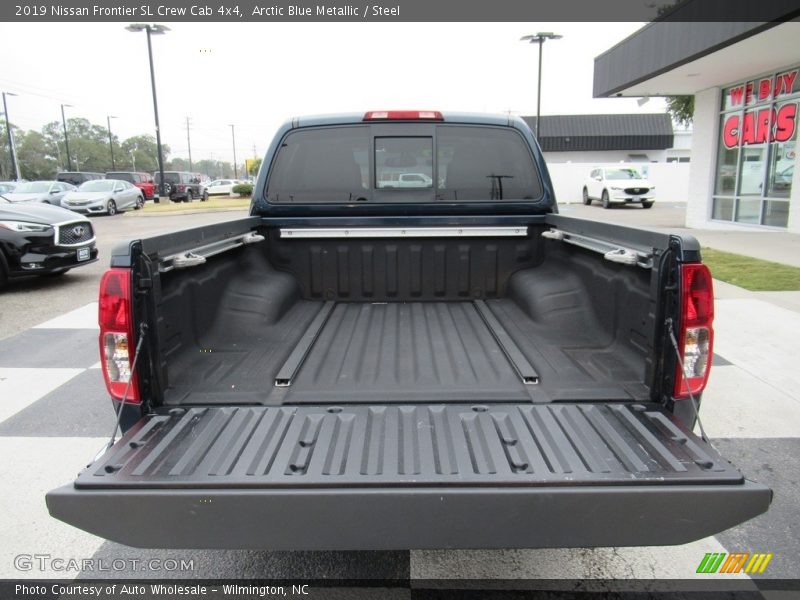 Arctic Blue Metallic / Steel 2019 Nissan Frontier SL Crew Cab 4x4