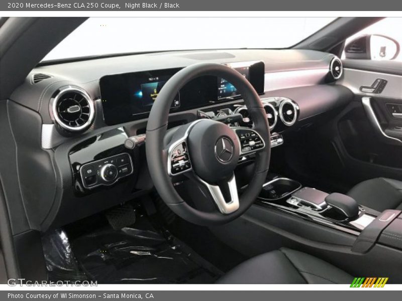 Night Black / Black 2020 Mercedes-Benz CLA 250 Coupe