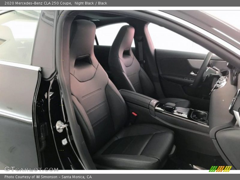 Night Black / Black 2020 Mercedes-Benz CLA 250 Coupe