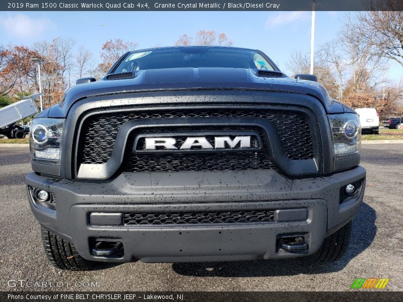 Granite Crystal Metallic / Black/Diesel Gray 2019 Ram 1500 Classic Warlock Quad Cab 4x4