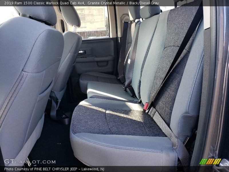 Granite Crystal Metallic / Black/Diesel Gray 2019 Ram 1500 Classic Warlock Quad Cab 4x4