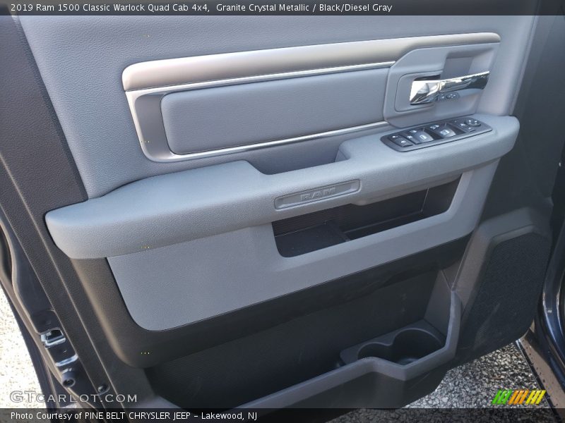 Granite Crystal Metallic / Black/Diesel Gray 2019 Ram 1500 Classic Warlock Quad Cab 4x4