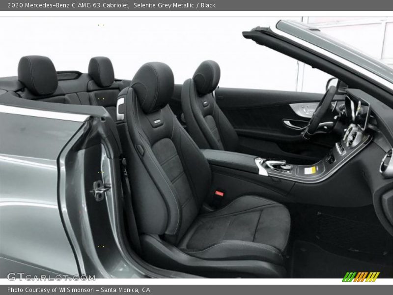  2020 C AMG 63 Cabriolet Black Interior