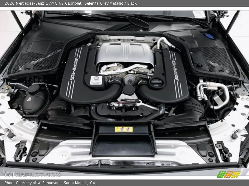  2020 C AMG 63 Cabriolet Engine - 4.0 Liter AMG biturbo DOHC 32-Valve VVT V8