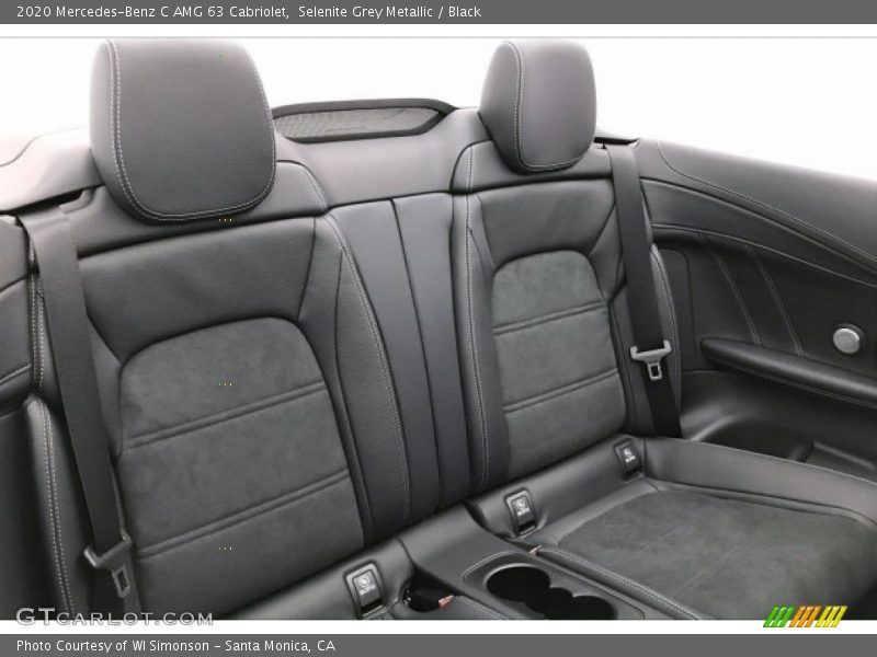 Rear Seat of 2020 C AMG 63 Cabriolet