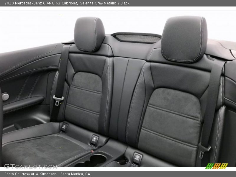 Selenite Grey Metallic / Black 2020 Mercedes-Benz C AMG 63 Cabriolet