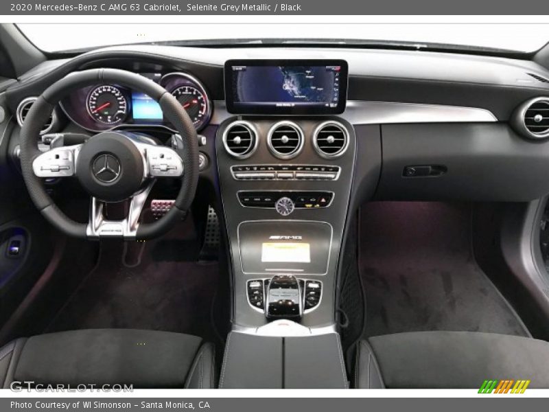 Dashboard of 2020 C AMG 63 Cabriolet