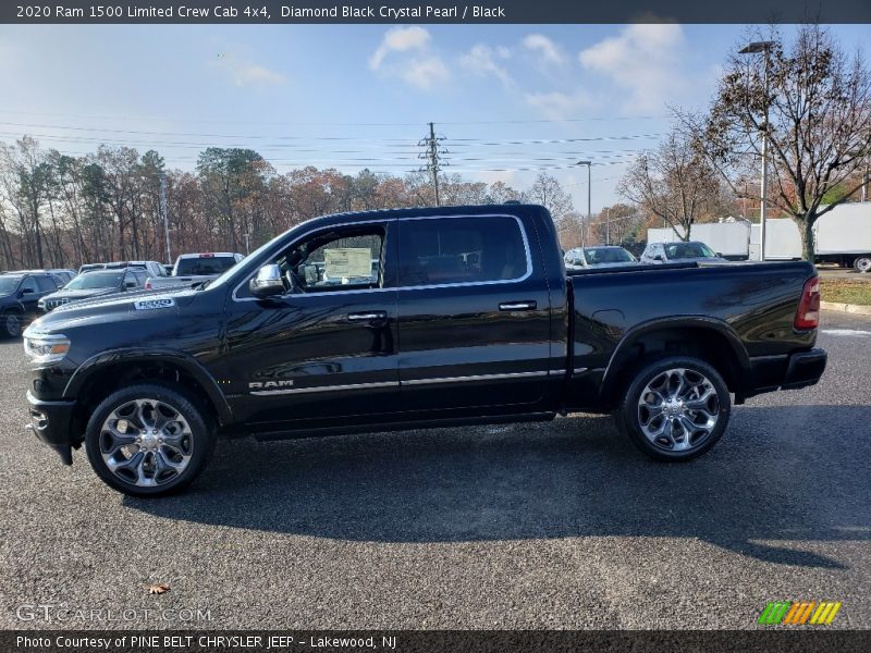  2020 1500 Limited Crew Cab 4x4 Diamond Black Crystal Pearl