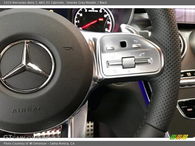  2020 C AMG 63 Cabriolet Steering Wheel