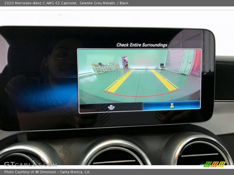 Selenite Grey Metallic / Black 2020 Mercedes-Benz C AMG 63 Cabriolet