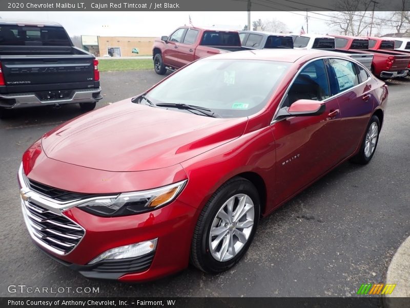 Cajun Red Tintcoat / Jet Black 2020 Chevrolet Malibu LT