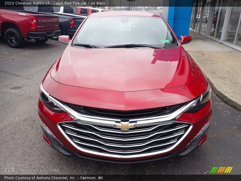 Cajun Red Tintcoat / Jet Black 2020 Chevrolet Malibu LT