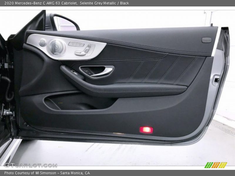 Selenite Grey Metallic / Black 2020 Mercedes-Benz C AMG 63 Cabriolet