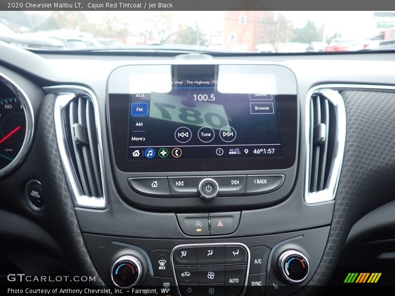 Cajun Red Tintcoat / Jet Black 2020 Chevrolet Malibu LT