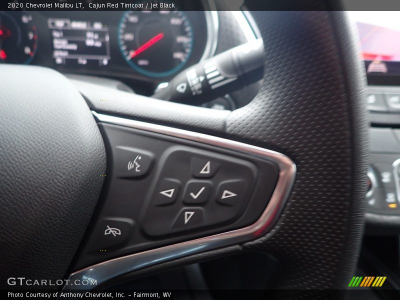 Cajun Red Tintcoat / Jet Black 2020 Chevrolet Malibu LT