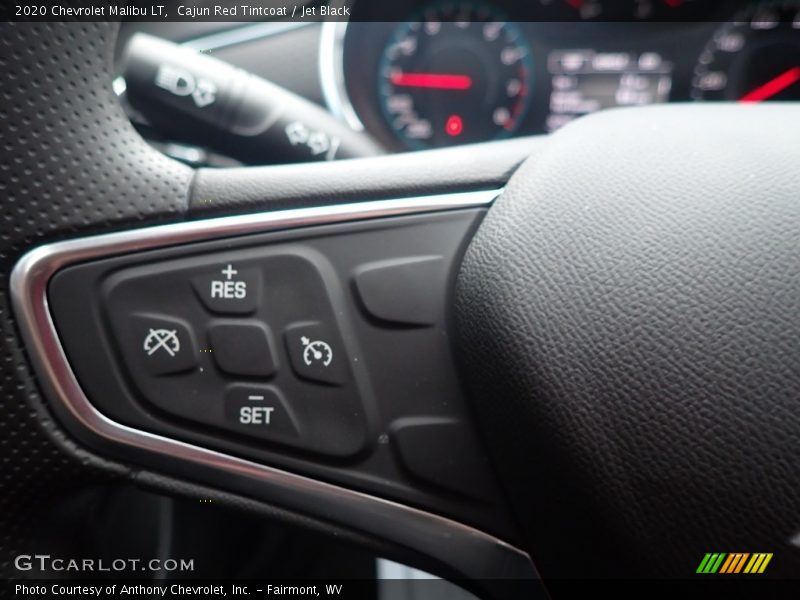 Cajun Red Tintcoat / Jet Black 2020 Chevrolet Malibu LT