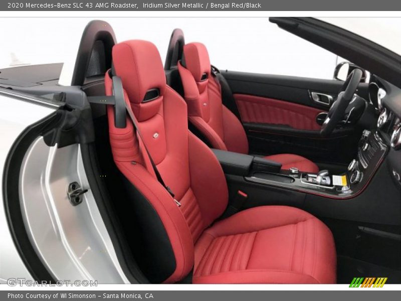  2020 SLC 43 AMG Roadster Bengal Red/Black Interior