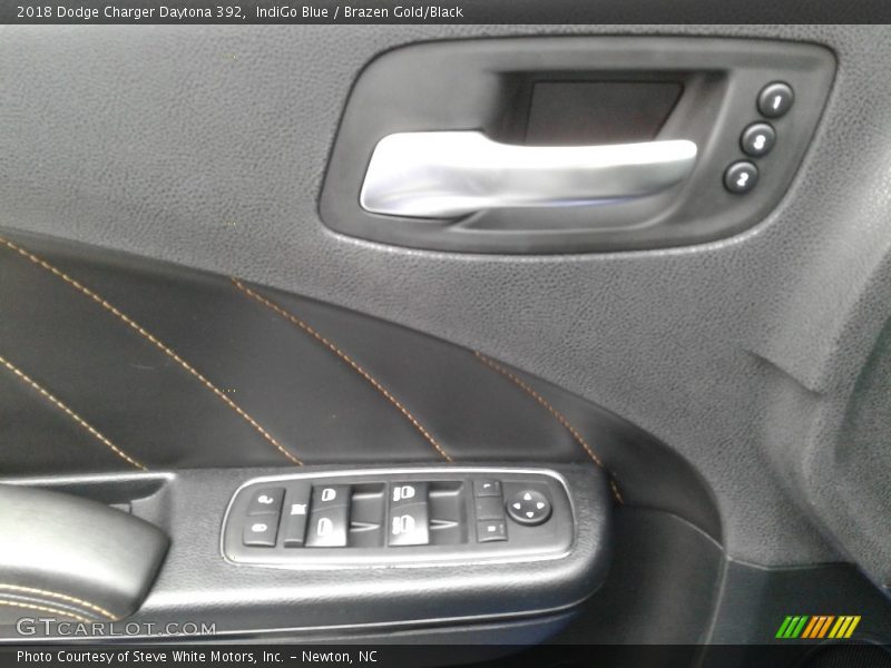 IndiGo Blue / Brazen Gold/Black 2018 Dodge Charger Daytona 392