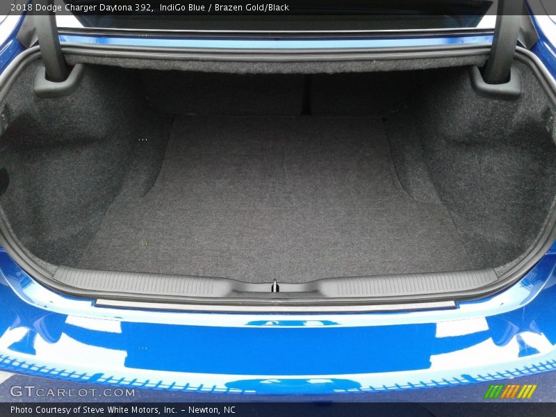 IndiGo Blue / Brazen Gold/Black 2018 Dodge Charger Daytona 392